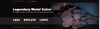 Legendary Metal Coins Pledge Manager is online.