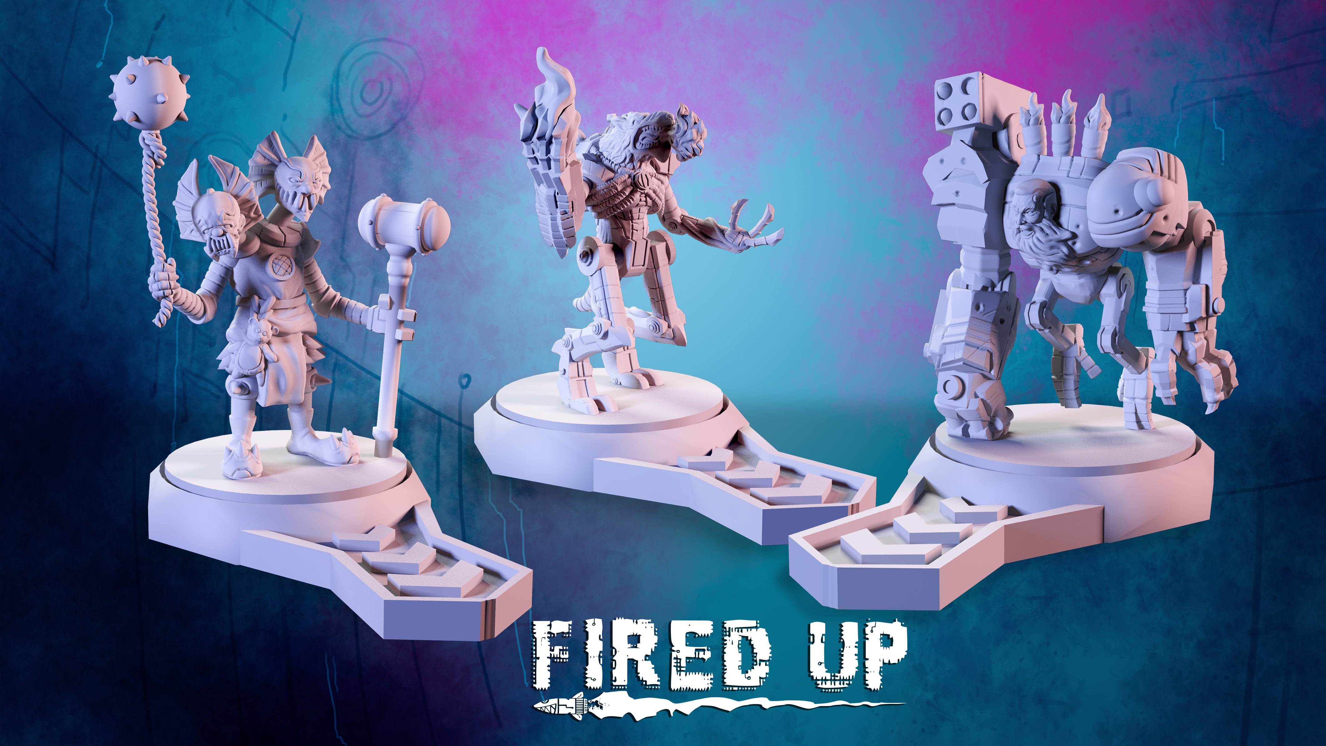 Fired Up new miniatures revealed