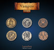Vampire Metal Coin Set