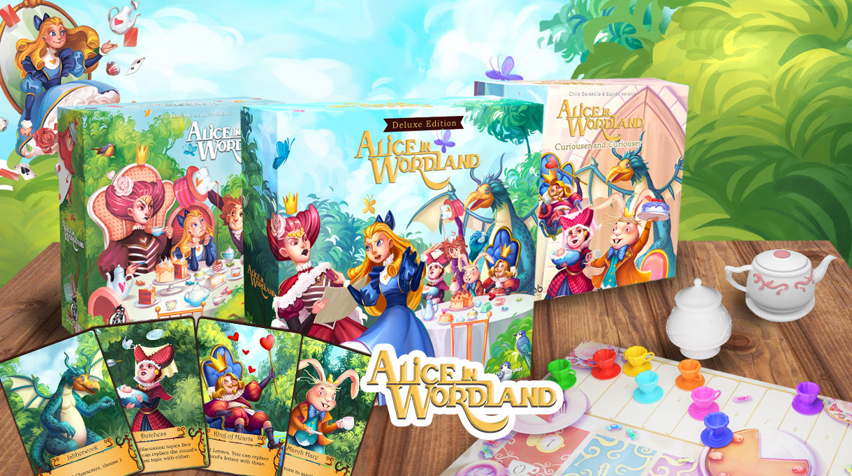Alice in Wordland live on Kickstarter