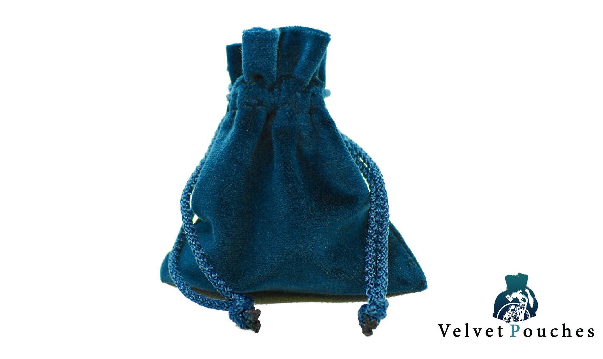 Blue Velvet Pouch