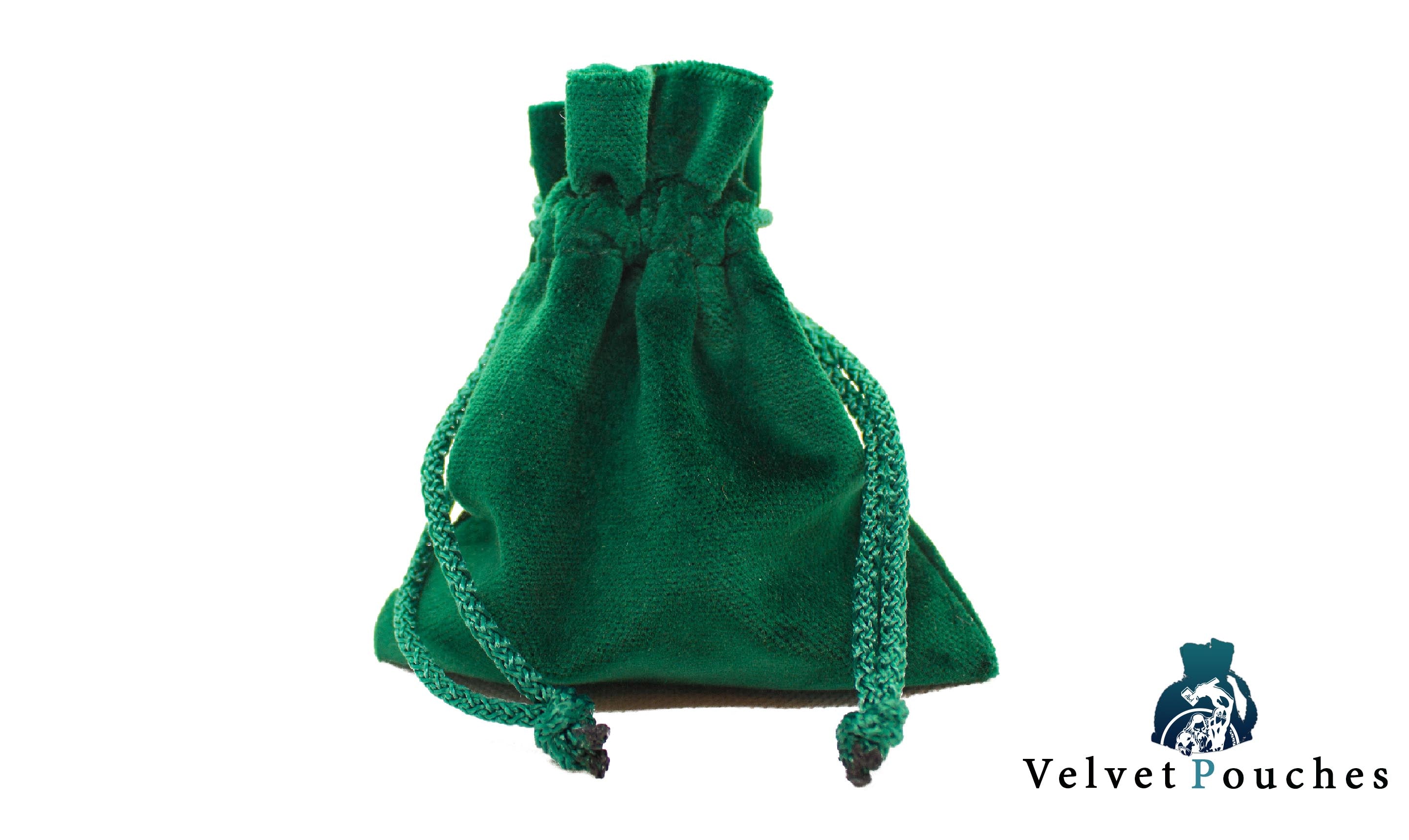 Green Velvet Pouch