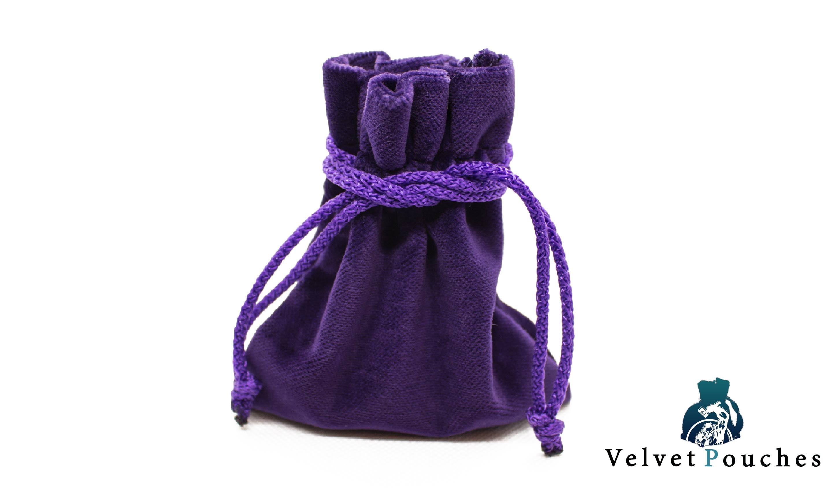 Purple Velvet Pouch