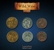 Wild West Metal Coin Set