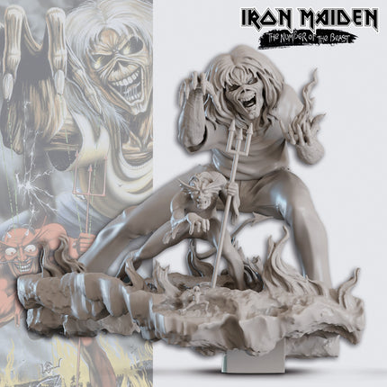 The Number of the Beast miniature - 75mm