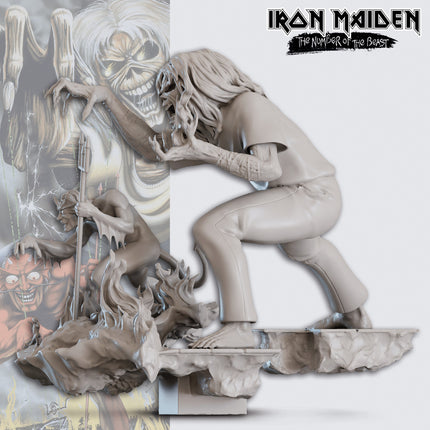 The Number of the Beast miniature - 75mm