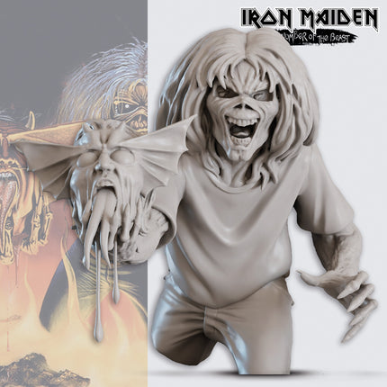 The Number of the Beast Bust