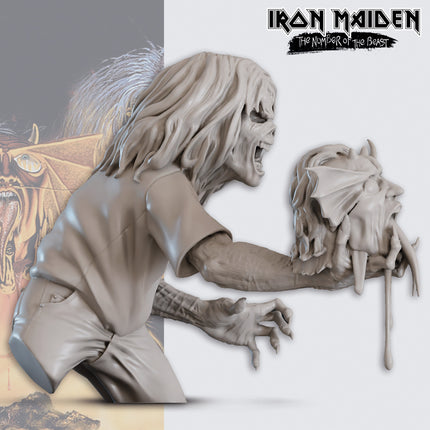 The Number of the Beast Bust