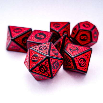 Red Quest Dice Set