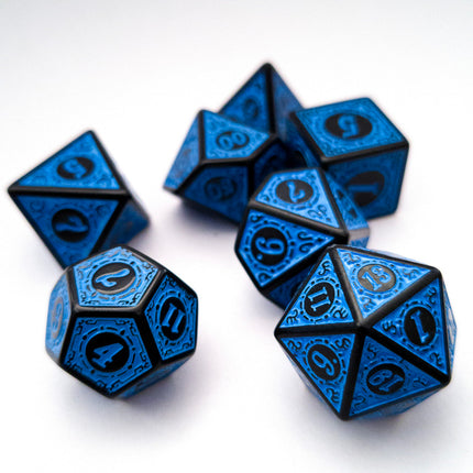 Blue Quest Dice Set