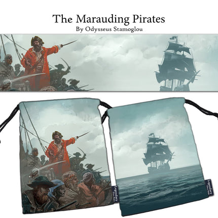 Extra Large "The Marauding Pirates" Dice Bag