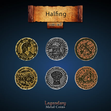 Halfling Coin Set