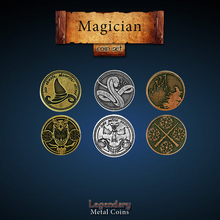 Magician Coin Set