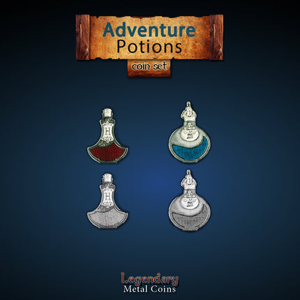 Adventure Potions Coin Set