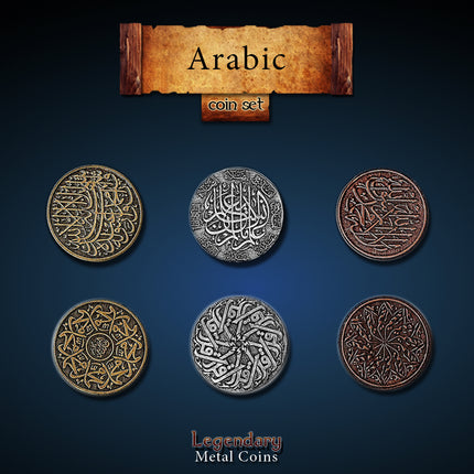 Arabic Set -Legendary Metal Coins