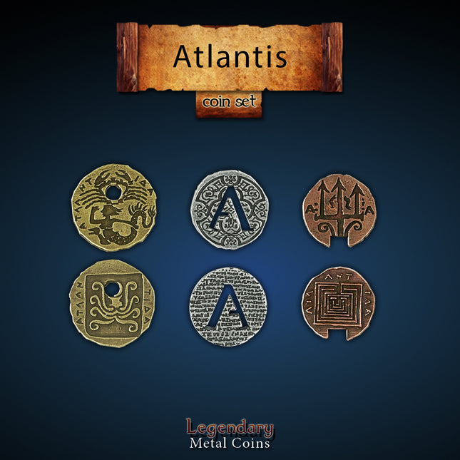 Atlantis Coin Set