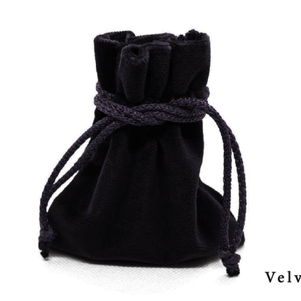 Black Velvet Pouch