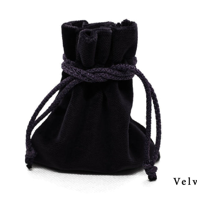 Black Velvet Pouch