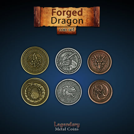 Forged Dragon Coin Set