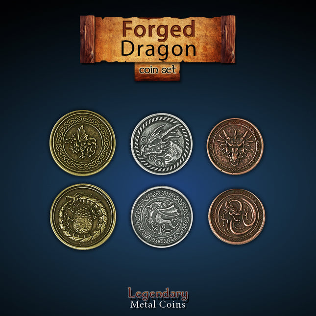 Forged Dragon Coin Set