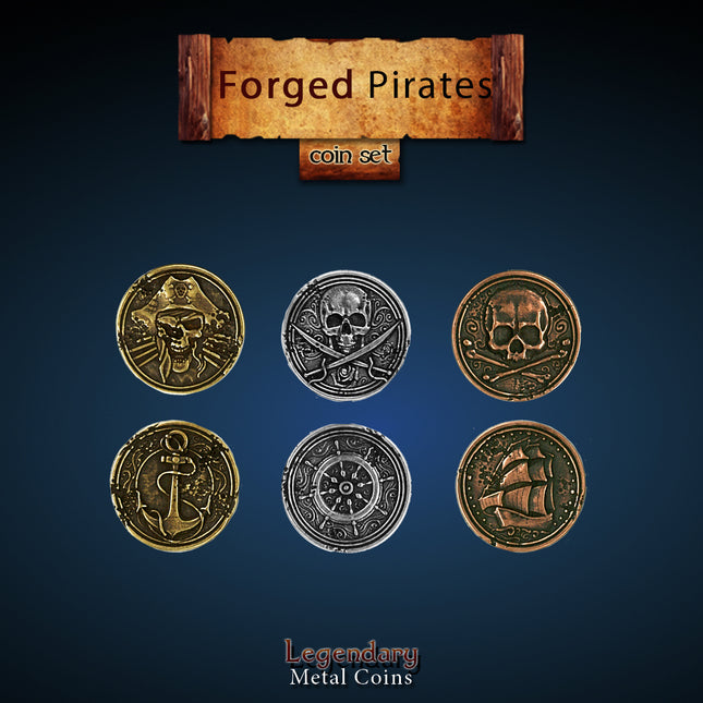 Forged Pirate Coin Set
