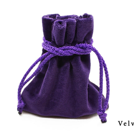 Purple Velvet Pouch