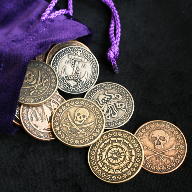 Pirate Set-Legendary Metal Coins
