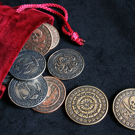 Pirate Set-Legendary Metal Coins