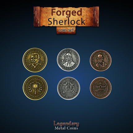 Forged Sherlock Coin Set
