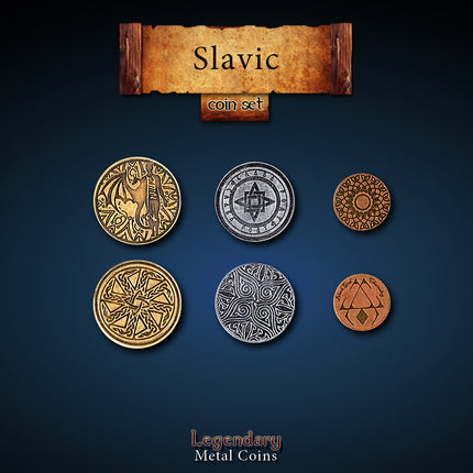 Slavic Coin Set