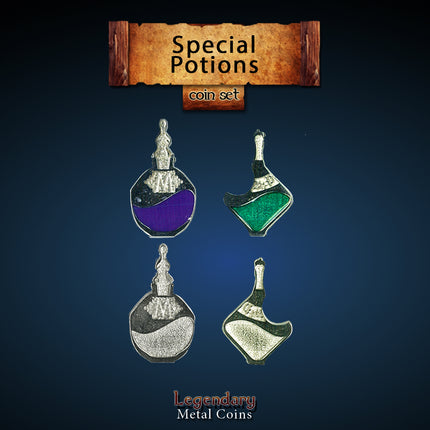 Special Adventure Potions Coin Set