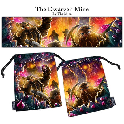 Extra Large "The Dwarven Mine" Dice Bag