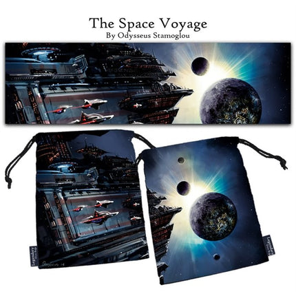 Extra Large "The Space Voyage" Dice Bag