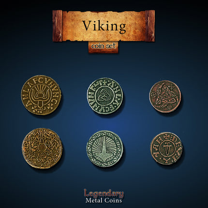 Viking Set-Legendary Metal Coins